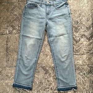 Banana Republic girlfriend cropped jeans